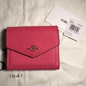 Coach small trifold wallet